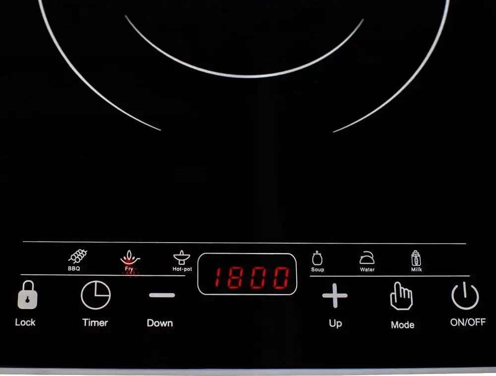 Orava VP-22i indukcinė kaitlentė, 2000 W, 9 pasirenkami lygiai, LED ekranas, 50 dB, laikmatis, skaitmeninis valdymas, juoda