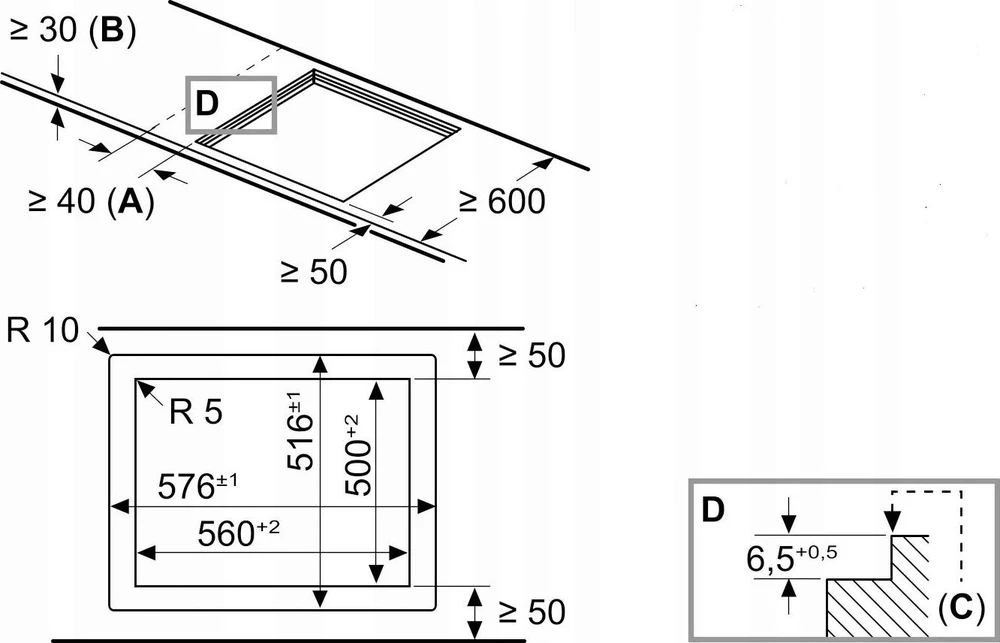 Įmontuojama indukcinė kaitlentė SIEMENS iQ300, EH601HFB1E, 60 cm