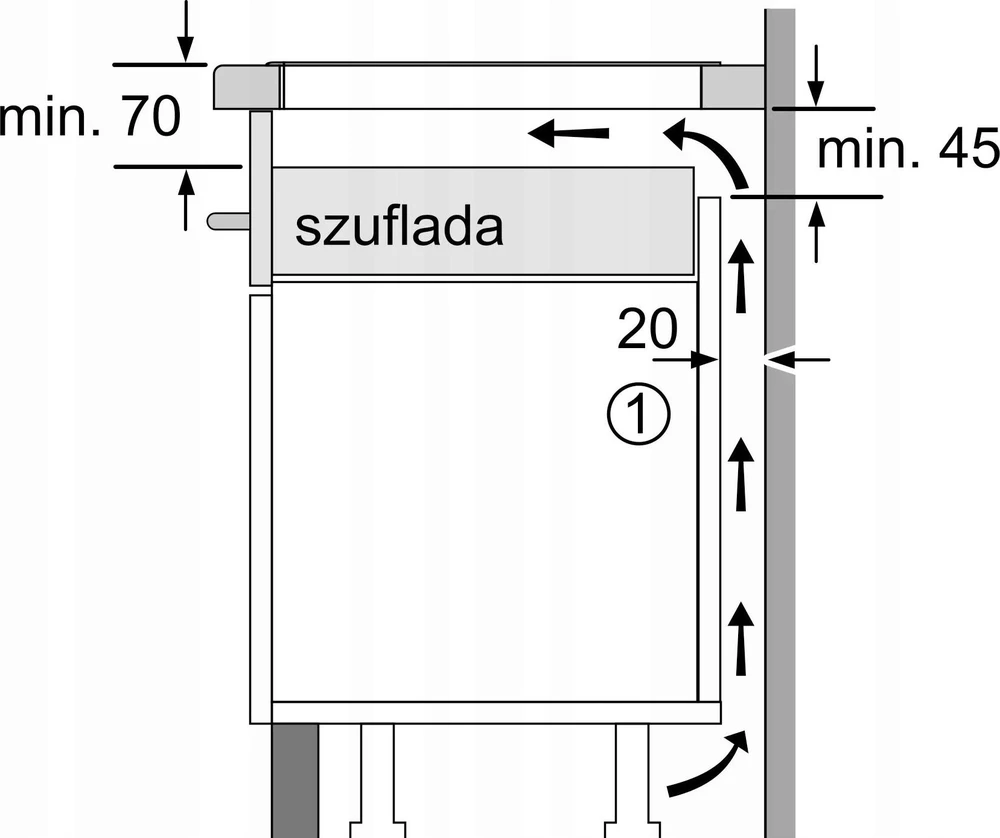 Įmontuojama indukcinė kaitlentė SIEMENS iQ300, EH601HFB1E, 60 cm
