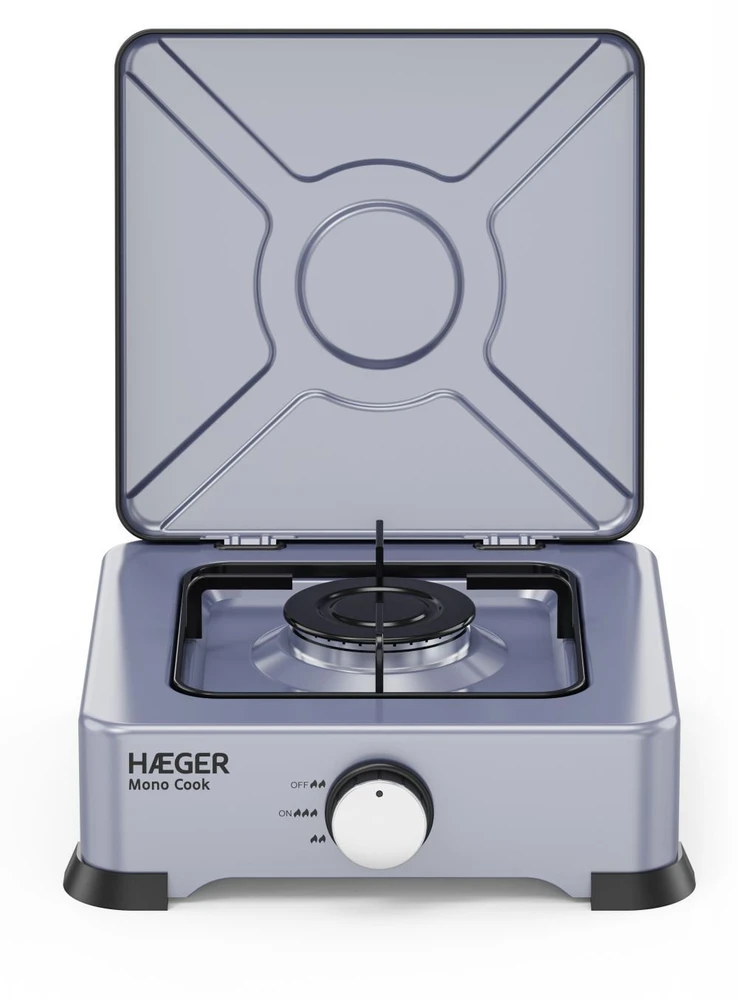 Haeger GC-01E.024A Mono Cook dujinė viryklė, 1 degiklis