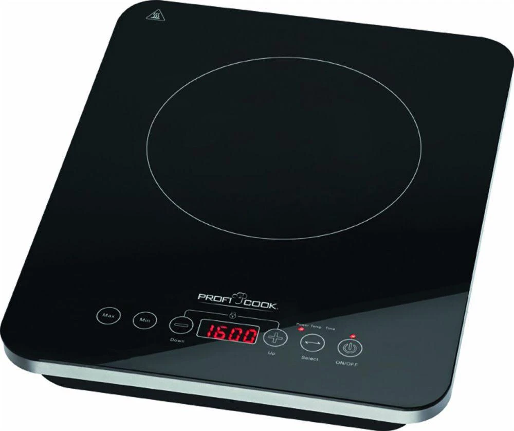 Clatronic Indukcinė viryklėa Profi Cook PC-EKI 1062 ( 1 katvietė, 2000W, juoda sp.)