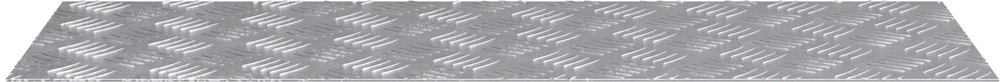 Laiptų danga 4 vnt. 90 x 30 cm Sidabro Aliuminis Stačiakampio