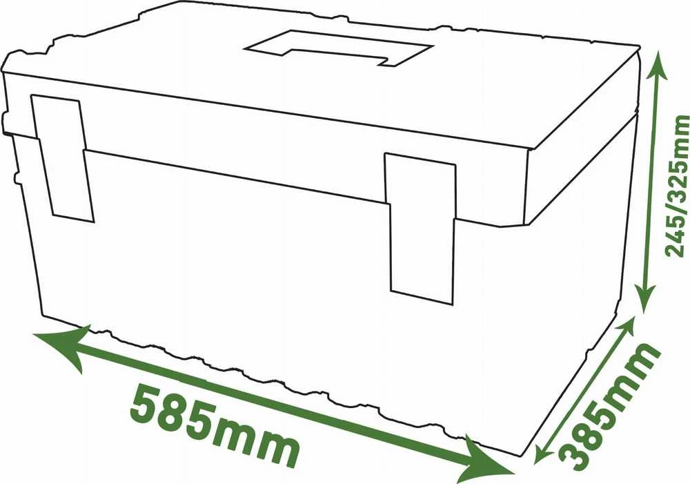 Q-Brick Įrankų dėžė QBRICK SYSTEM VARIO 350