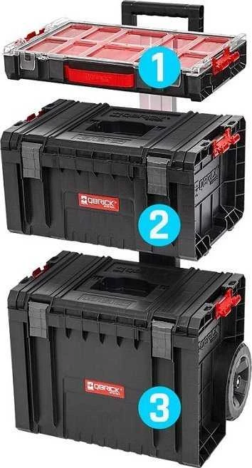 Q-Brick Pro Set 2 mobilios dirbtuvės - Qbrick System