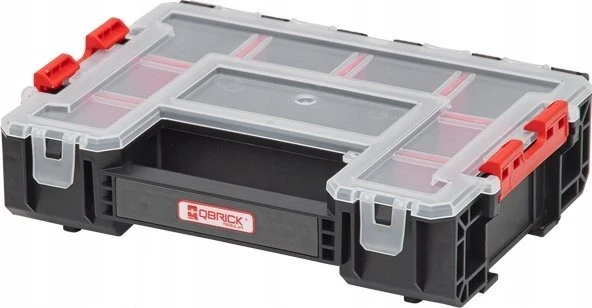 Qbrick System 300 dėžė su skaidriu dangčiu