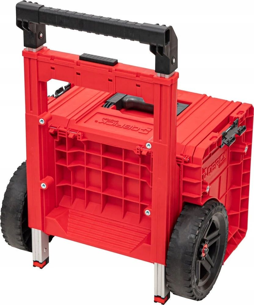 Q-Brick QBRICK PRO įrankių dėžė su ratukais 2.0 PLUS Raudonas | QBrick