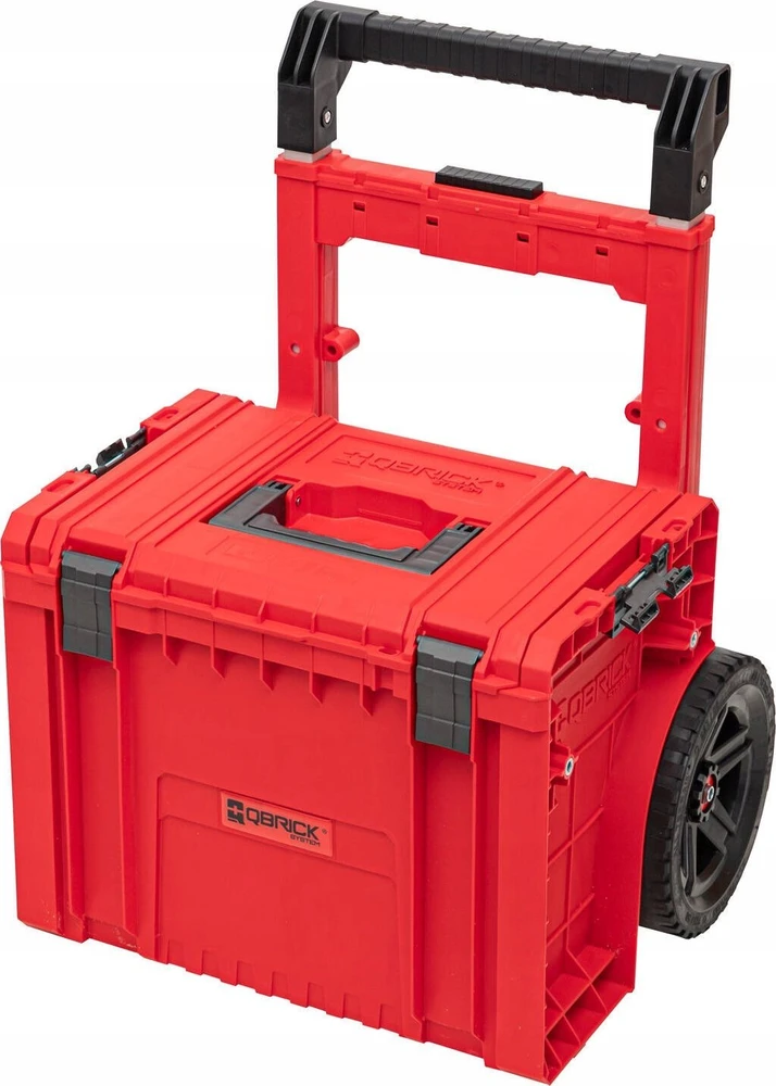 Q-Brick QBRICK PRO įrankių dėžė su ratukais 2.0 PLUS Raudonas | QBrick