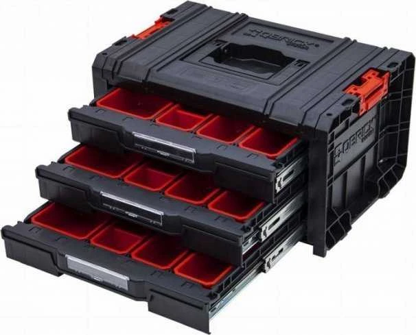 Qbrick System įrankių dėžė su 3 stalčiais PRO 2.0 Expert