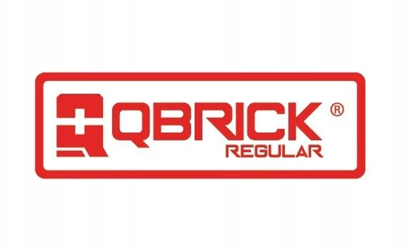 Werkstattregal aus Kunststoff Qbrick Regular Shelving System 60/30x4