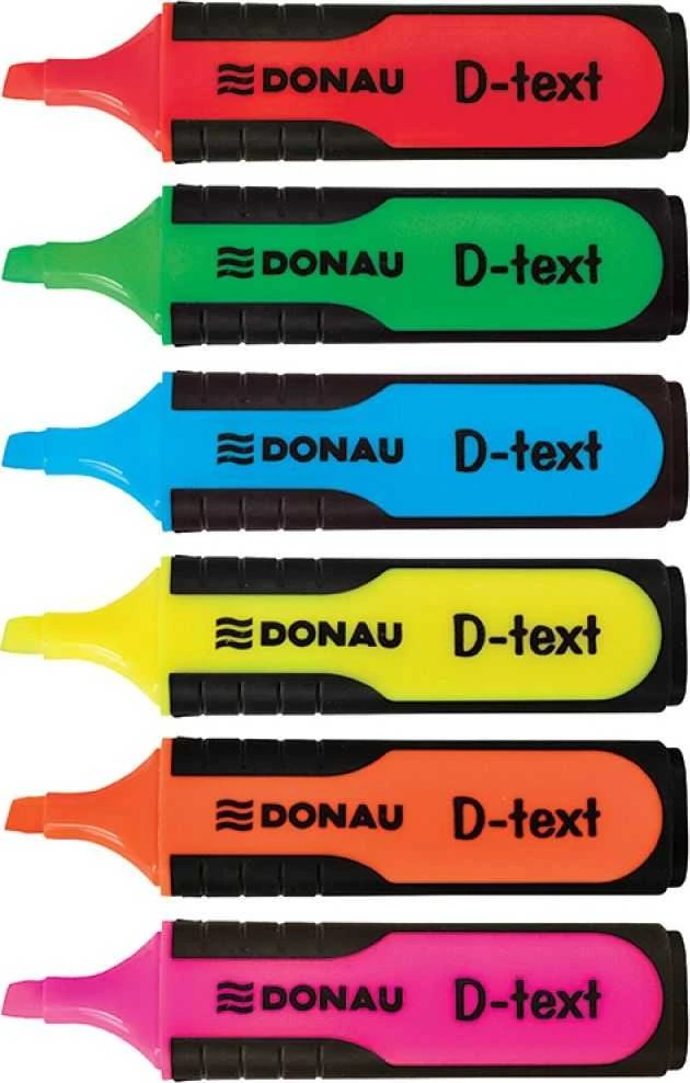 Donau Q-Connect FLUORINE HIGHHLIGHTER. Q-CONNECT 4 vnt. MIX, RAŠYMO LINIJAS ĮŽEMĖ: 1-5.2MM, ILGIS LINE 250M (7358906PL-99)