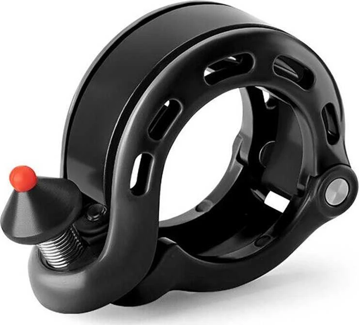 Rockbros 34210028001 Q-shaped bicycle bell – juodos spalvos
