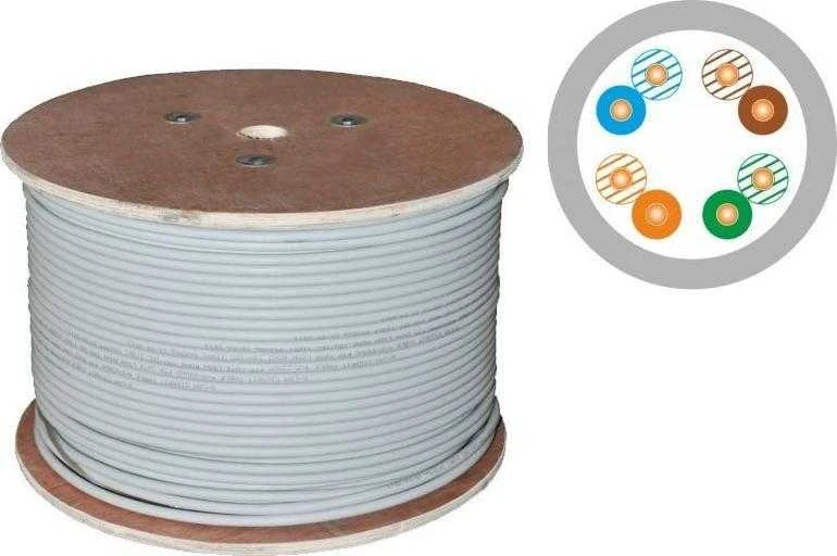 Alantec U / UTP cat.5E 24AWG PVC kabelis 100% varis 500m - 10 metų garantija