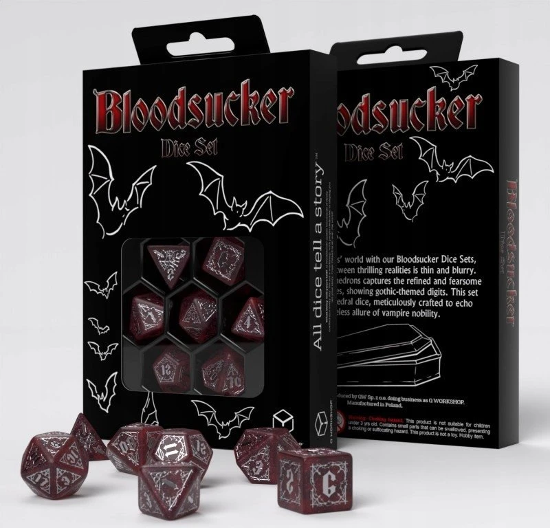 Bloodsucker Scarlet RPG Q-WORKSHOP Kauliukų Rinkinys