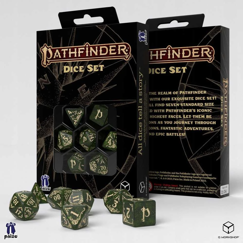 Q-workshop Pathfinder Arcadia Kauliukų Rinkinys