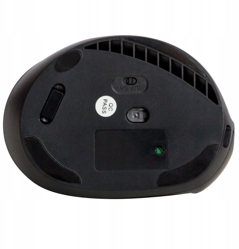 Pelė Q-Connect ergonomiczna belaidė pionowa Juodas (KF15115)