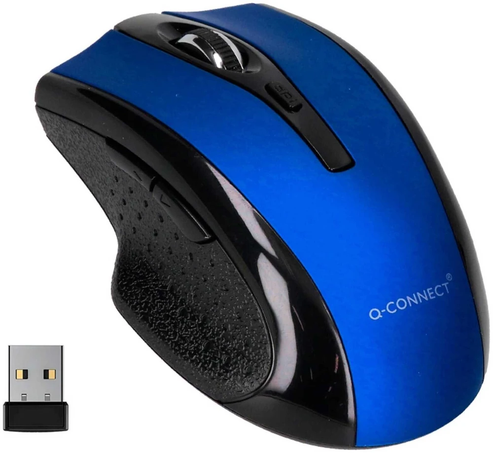 Pelė Q-Connect Mėlyna (KF18069)
