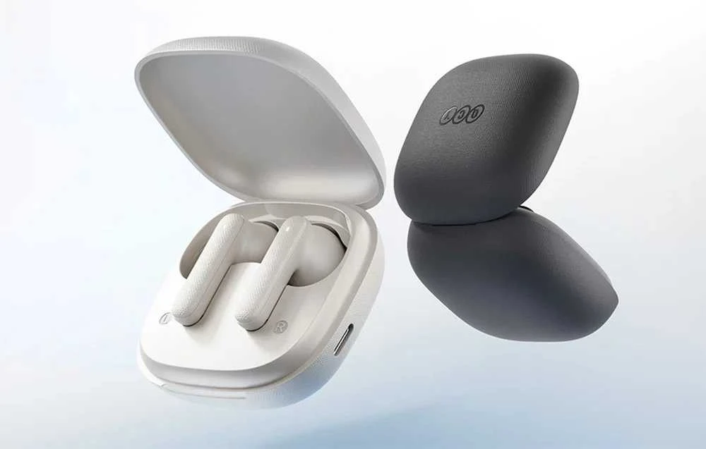 QCY Buds In-Ear Ausinės with ENC SBC IPX4 Bluetooth 5.4 - Baltas