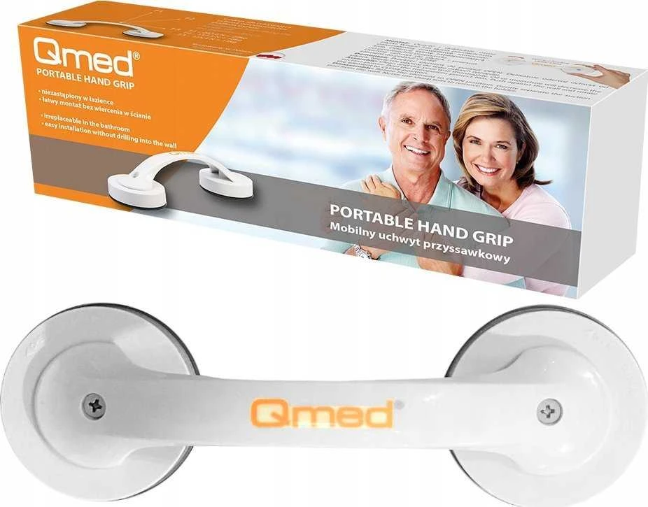 Qmed Vonios Turėklas - Technopolimero, 20cm