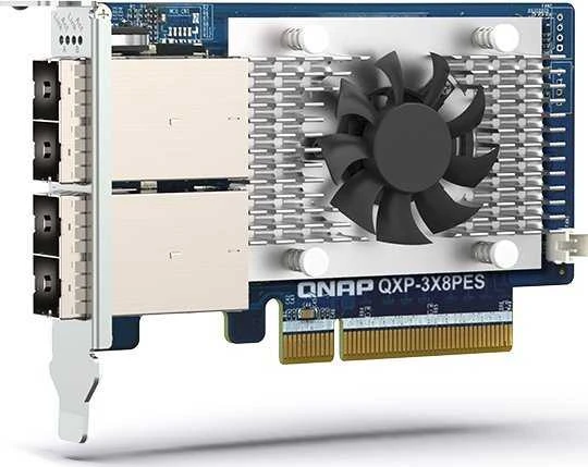 Qnap QXP-3X8PES išplėtimo kortelė su ventiliatoriumi