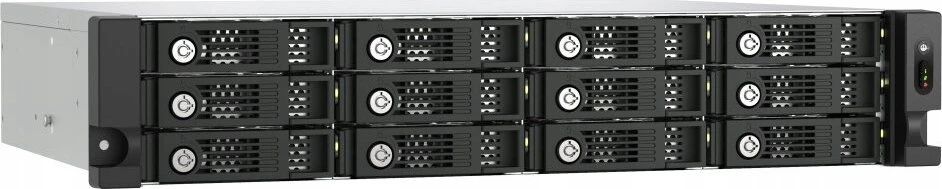 Qnap QNAP TL-R1200PES-RP | 12 skyrių išplėtimo blokas skirtas QNAP, SATA diskams, RACK
