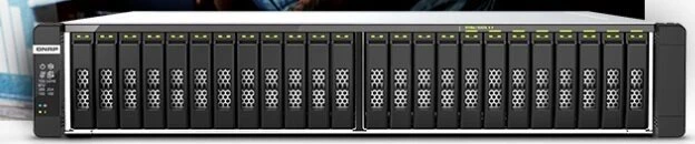 Qnap QNAP TL-R1200PES-RP | 12 skyrių išplėtimo blokas skirtas QNAP, SATA diskams, RACK