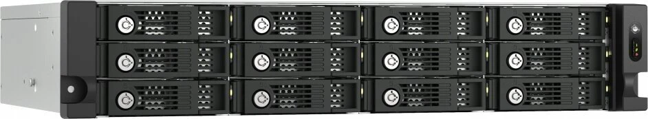 Qnap QNAP TL-R1200PES-RP | 12 skyrių išplėtimo blokas skirtas QNAP, SATA diskams, RACK