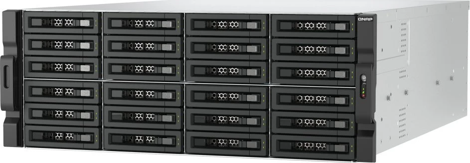 Qnap QNAP TL-R2400PES-RP | 24 skyrių išplėtimo blokas skirtas QNAP, SATA diskams, RACK