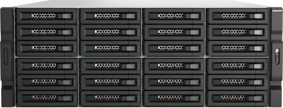 Qnap QNAP TL-R2400PES-RP | 24 skyrių išplėtimo blokas skirtas QNAP, SATA diskams, RACK