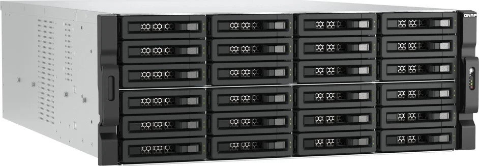 Qnap QNAP TL-R2400PES-RP | 24 skyrių išplėtimo blokas skirtas QNAP, SATA diskams, RACK