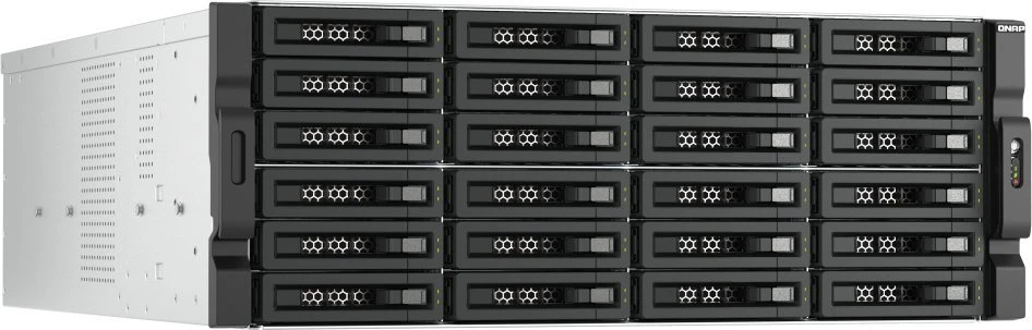 Qnap QNAP TL-R2400PES-RP | 24 skyrių išplėtimo blokas skirtas QNAP, SATA diskams, RACK