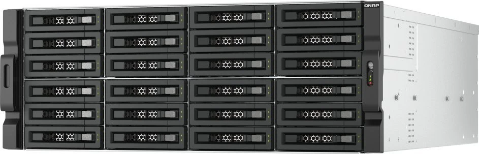 Qnap QNAP TL-R2400PES-RP | 24 skyrių išplėtimo blokas skirtas QNAP, SATA diskams, RACK