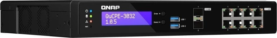 „Qnap QuCPE-3032“ failų serveris (QuCPE-3032-C3558R-8G)