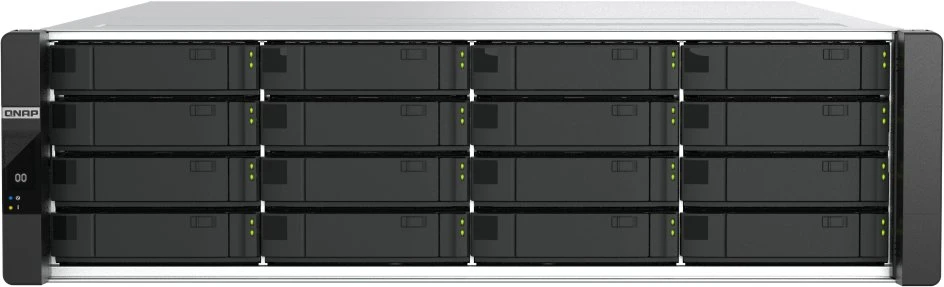QNAP serveris nas es1686dc-r2-2142it-96g 16x0 3.5 colio kietasis diskas