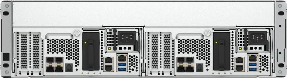 QNAP serveris nas es1686dc-r2-2142it-96g 16x0 3.5 colio kietasis diskas