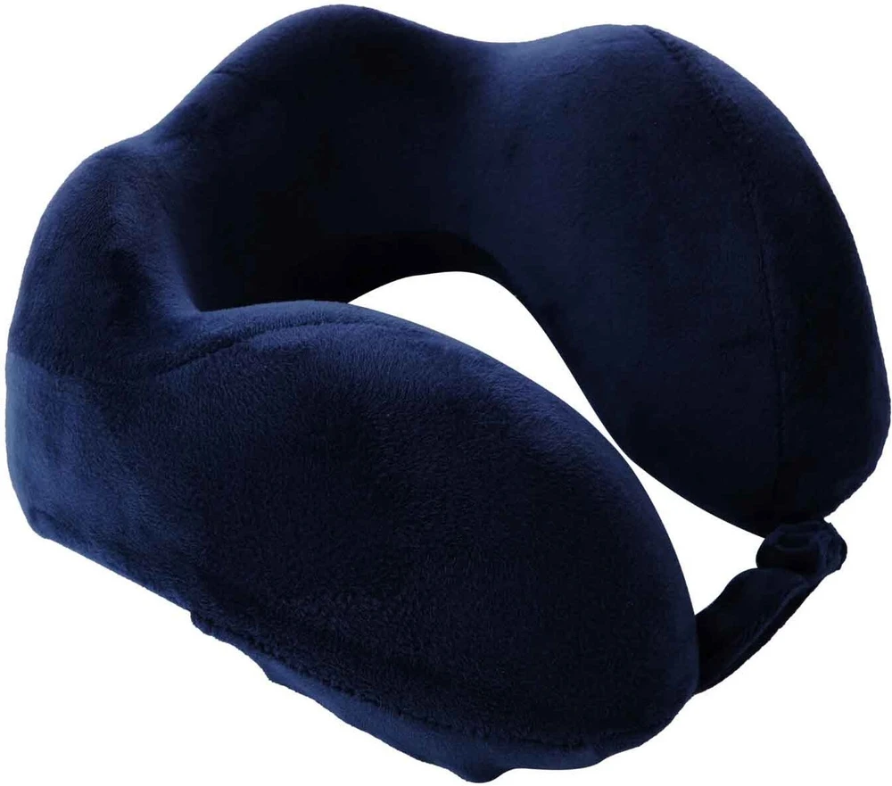 QNAP Mėlyna TRAVEL Mėlynas PODUSZKA Z PIANKI MEMORY TRANQUILITY NAVY