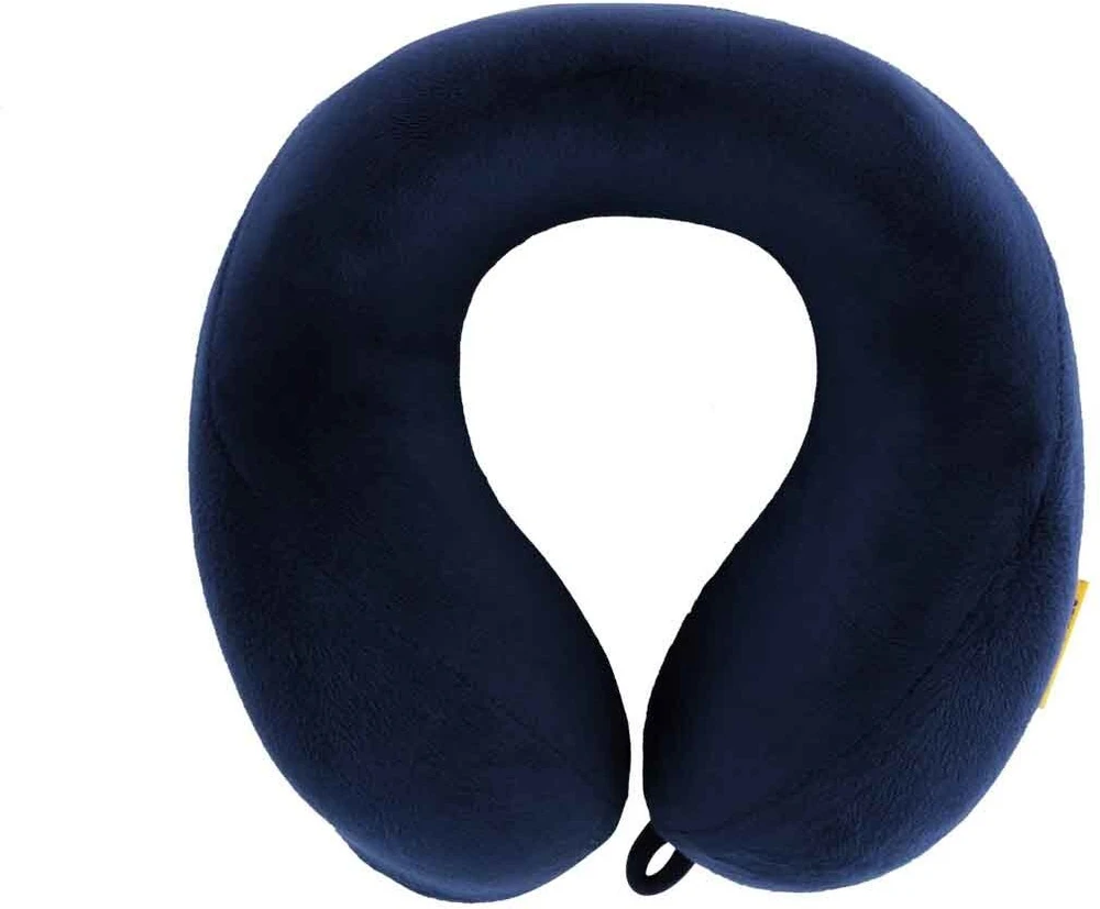 QNAP Mėlyna TRAVEL Mėlynas PODUSZKA Z PIANKI MEMORY TRANQUILITY NAVY