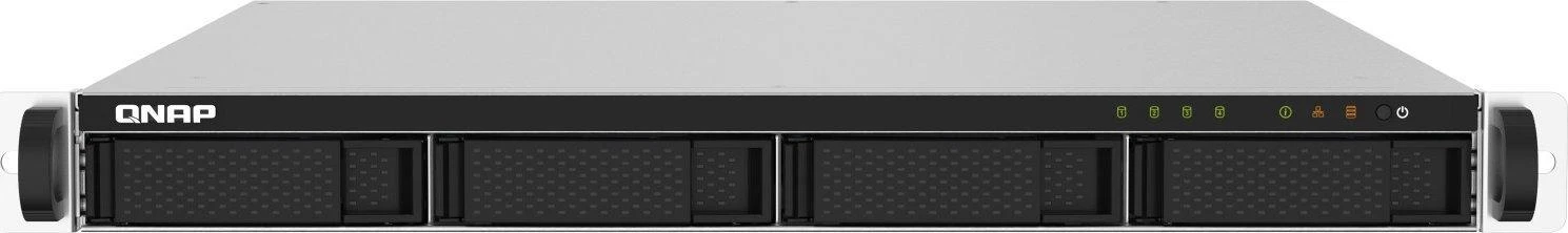 Serveris Qnap Systems QNAP TS-432PXU-2G 4-bay AL324 keturių branduolių 1.7GHz ant stovo montuojamas NAS su 250W PSU 2GB DDR4 UDIMM RAM SATA 6Gb/s