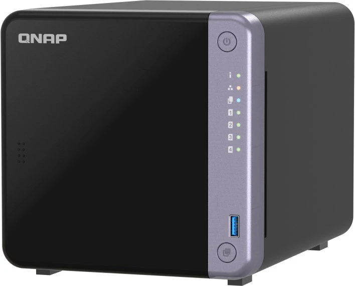 Serveris QNAP TS-432X-4G NAS 4 lizdų 0/4 HDD/SSD, 2x 2.5G Ethernet, 1x 10G SFP+, 4GB RAM