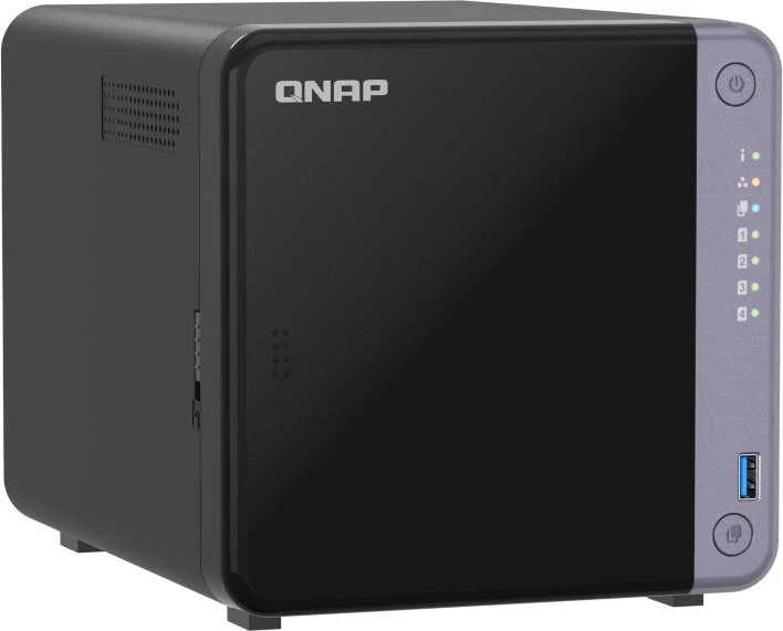 Serveris QNAP TS-432X-4G NAS 4 lizdų 0/4 HDD/SSD, 2x 2.5G Ethernet, 1x 10G SFP+, 4GB RAM