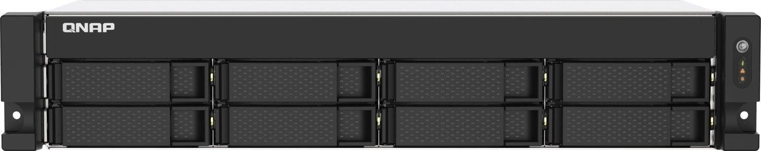 Serveris QNAP | Integruotas procesorius | TS-873AeU-RP-4G | AMD Ryzen | V1500B 4 gyslos/8 sriegiai | Procesoriaus dažnis 2,2 GHz | 64 GB