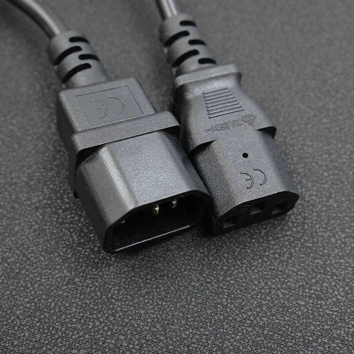 Qoltec Maitinimo ilgintuvas UPS IEC C13/C14 1m
