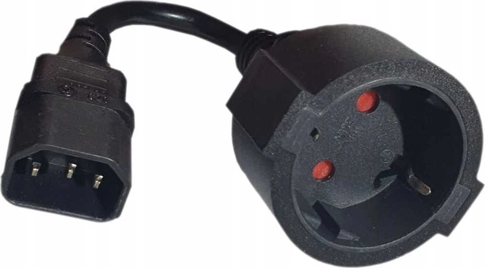 QOLTEC 53906 Adapteris IEC 320 C14 SCHUKO 0,15M