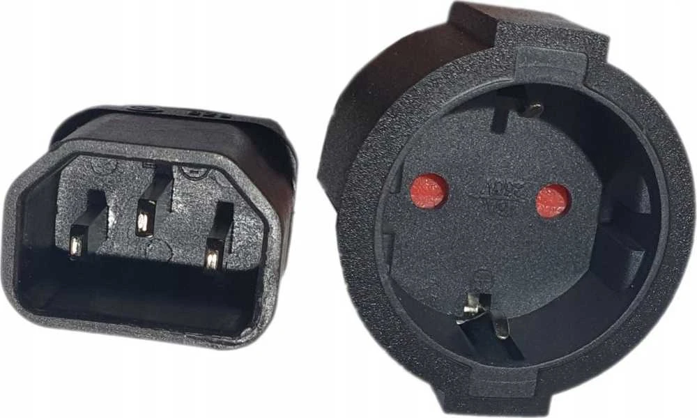 QOLTEC 53906 Adapteris IEC 320 C14 SCHUKO 0,15M