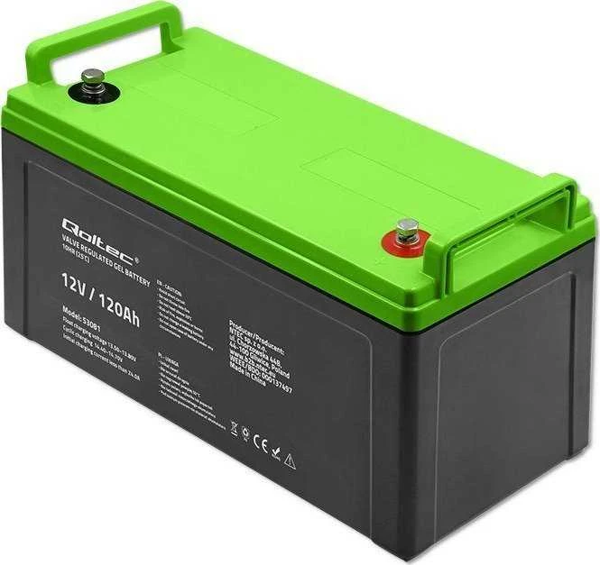QOLTEC 53081 Gel Baterija 12V 120Ah