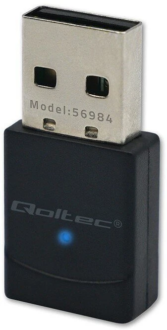 Belaidis WiFi 6 tinklo adapteris – USB 2.0 – Qoltec 56984