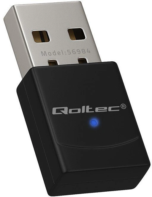 Belaidis WiFi 6 tinklo adapteris – USB 2.0 – Qoltec 56984