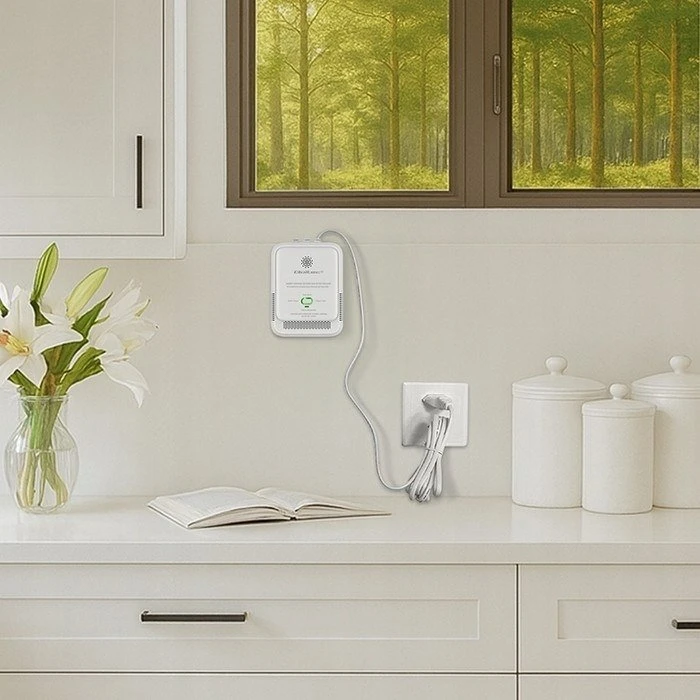 Qoltec Propano-butano dujų nuotėkio jutiklis LPG su 85dB aliarmu ir LED