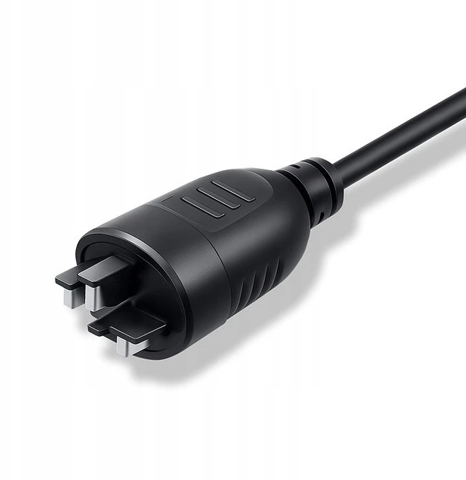 Qoltec 52427 Elektrinio dviračio įkroviklis 36 V | 42 V | 4A | Bosch kištukas + maitinimo laidas