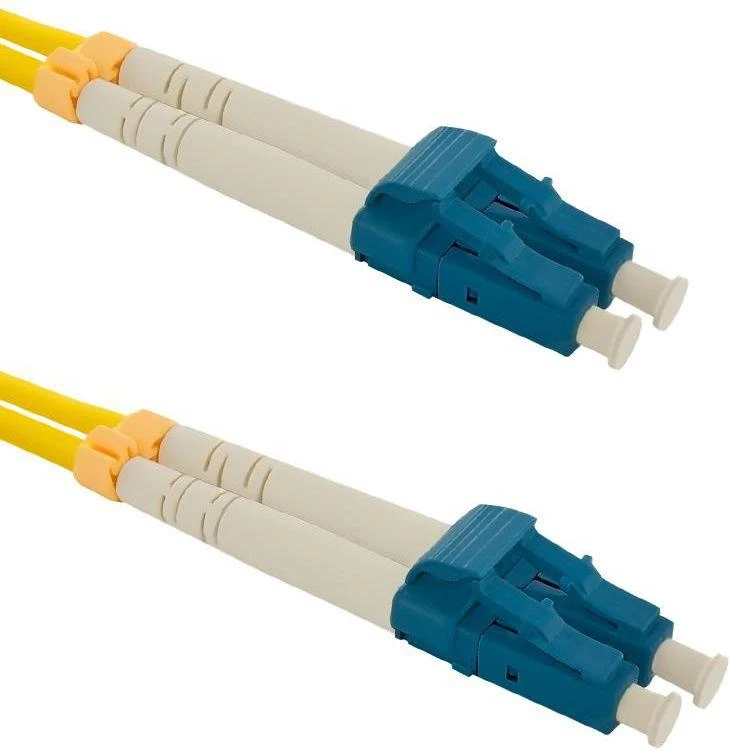 QOLTEC 54014 Qoltec Optic Patchcord LC/UPC-LC/UPC vieno režimo 9/125 G652D dvipusis 1m