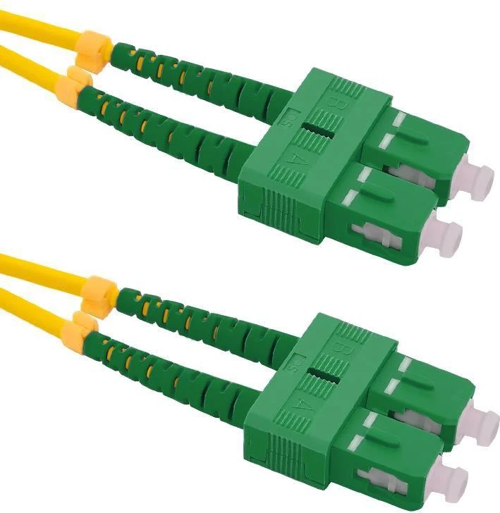Qoltec Optinio pluošto kabelis SC/APC 1m duplex